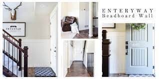 Entryway Beadboard Wall Character And