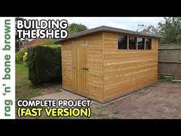 Diy Building A Shed From Scratch