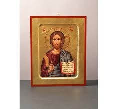 Orthodox Icon Of Christ Blessing