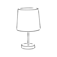 Table Lamp Vector Png Vector Psd And