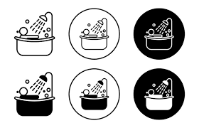 Take A Shower Clipart Vector Images 97