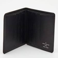 Louis Vuitton Black Epi Leather Bifold
