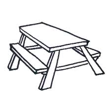 Cropped Picnic Table Icon 1 Png The
