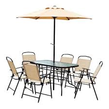 Outsunny 8 Pieces Dining Set Furniture