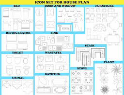 Floor Plan Furniture Symbols Images