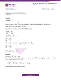 Class 12 Maths Exercise 11 4