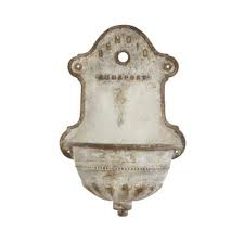 Vintage Iron Wall Water Fountain