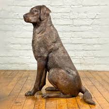 Chocolate Lab Statue Arturban Statue