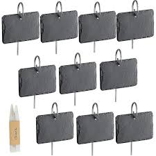 10 Pcs Slate Plant Tags For Plants