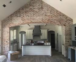 Brick Wall Between Kitchen And Living