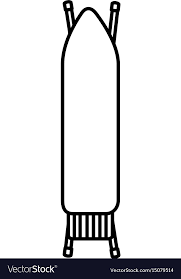 Ironing Board Isolated Icon Royalty