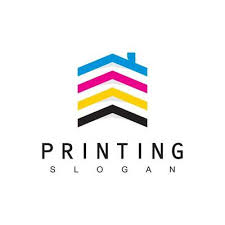 Printing House Logo Vector Art Icons