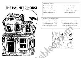 The Haunted House Esl Worksheet By Txell