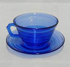 Beautiful Cobalt Blue Depression Glass