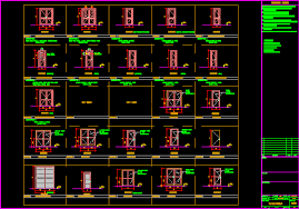 Doors Details Dwg Detail For Autocad