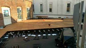 Rooftop Deck With Stone Or Pavers