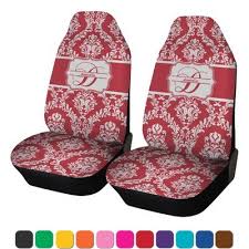 Damask Design Custom Car Seat Covers