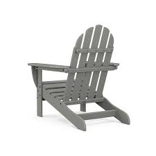 Polywood Classic Adirondack Chair Slate Grey