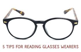 Tips For Wearing Reading Glasses