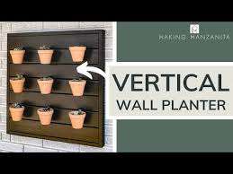 Diy Outdoor Wall Planter Free Plans