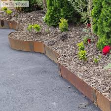 Corten Garden Edging Kitset System