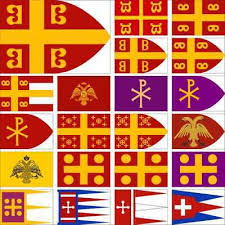 Byzantine Flag Trebizond Latin Empire
