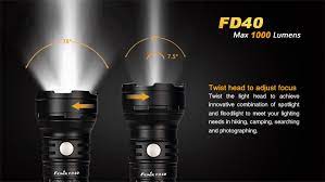 fenix fd40 led flashlight review the