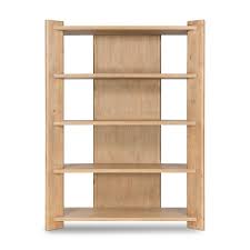 Solid Wood Intersecting Bookcase 62