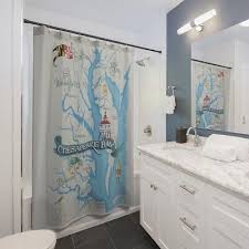 Chesapeake Bay Custom Shower Curtains