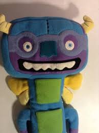 Seat Pets Blue Monster Car Seat Toy