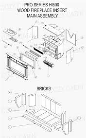 Pro Series Wood Fireplace Insert Hi500