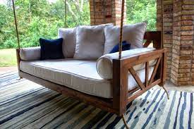 Avery Wood Daybed Porch Swing Canada