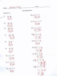 Solve Two Step Equations Worksheet