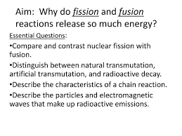 Fusion Reactions Release So Much Energy