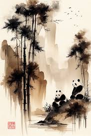 Printable Chinese Watercolor Painting