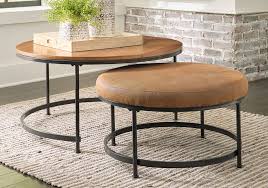 Drezmoore Brown Nesting Cocktail Tables