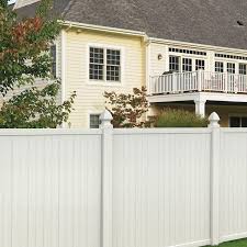 6 Ft W White Vinyl Privacy Fence Panel