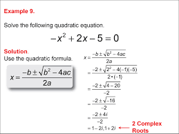 Math Example Quadratics The Quadratic