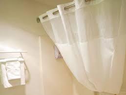 Hookless Shower Curtains Solid Beige