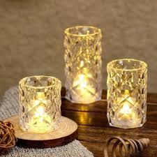 5 W Cone Crystal Candle Led Light Warm