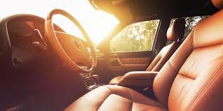 Leather Interior In Summer