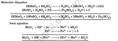 Sample Of Ferrous Sulp Calculate Ions