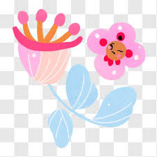 Simple And Cute Pink Flower