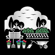 Ecofriendly Garden Design Logo Minimal
