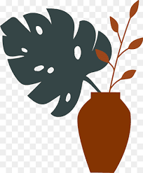 Leaf Plant Vase Flower Pot Icon