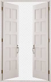 Open Door White Wooden Doors