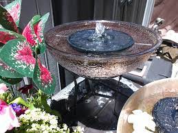 Outdoor Solar Standing Water Fountain