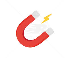 Logo Design Magnet Vector Icon