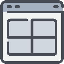 Browser Interface Website Layout Icon