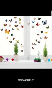 50 61 81 Erfly Fairy Wall Stickers